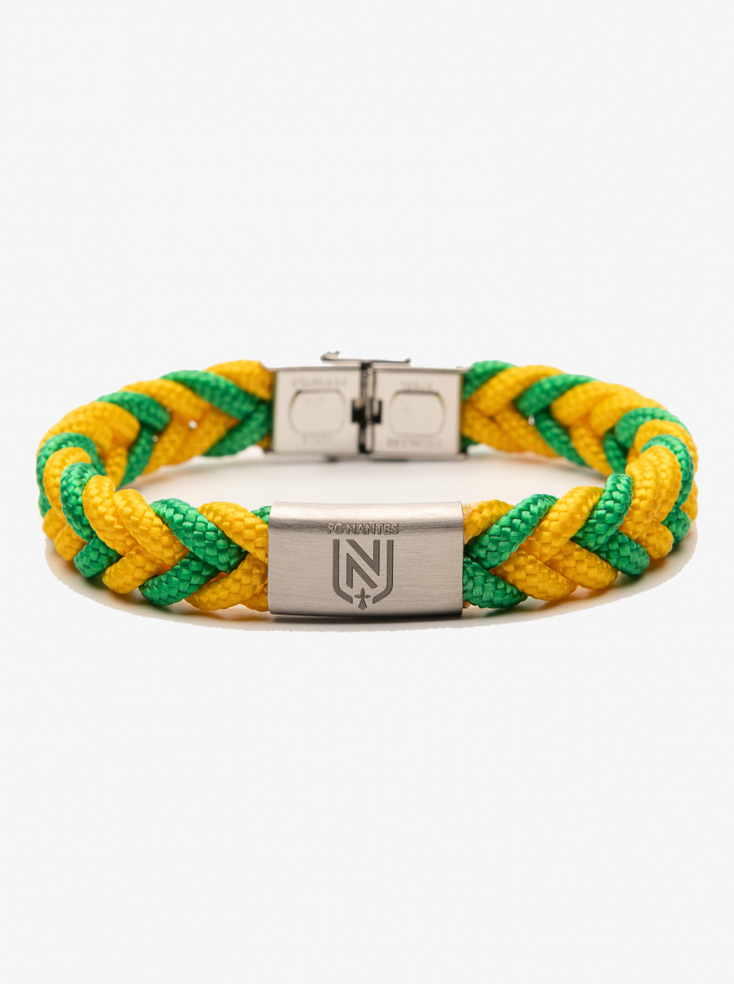 Bracelet Logo Bicolore 20cm FC Nantes