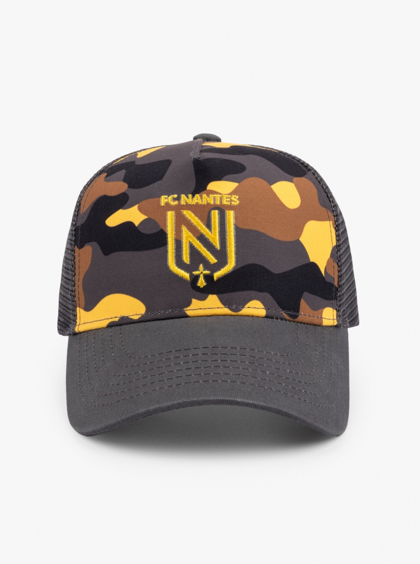 Casquette Logo Trucker Camo FC Nantes