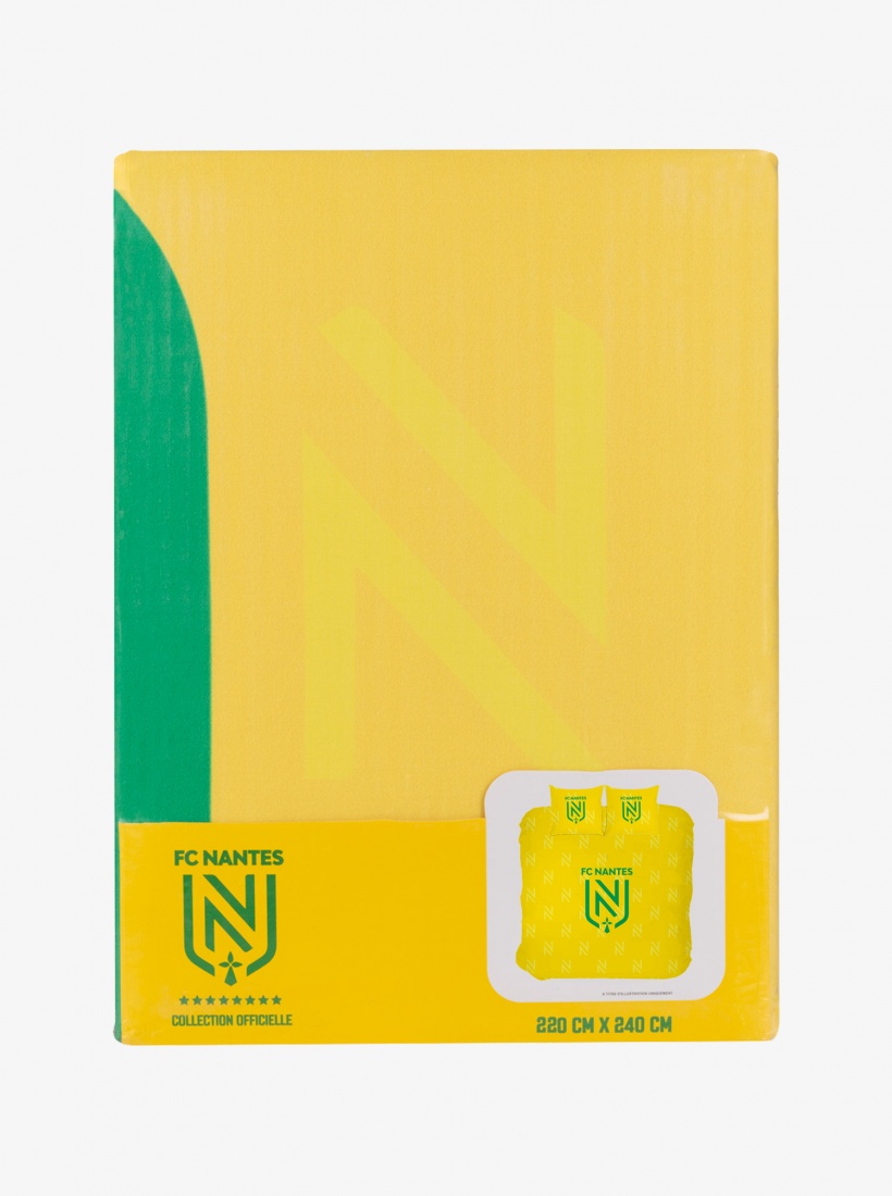 Housse de Couette 220x240 Logo FC Nantes