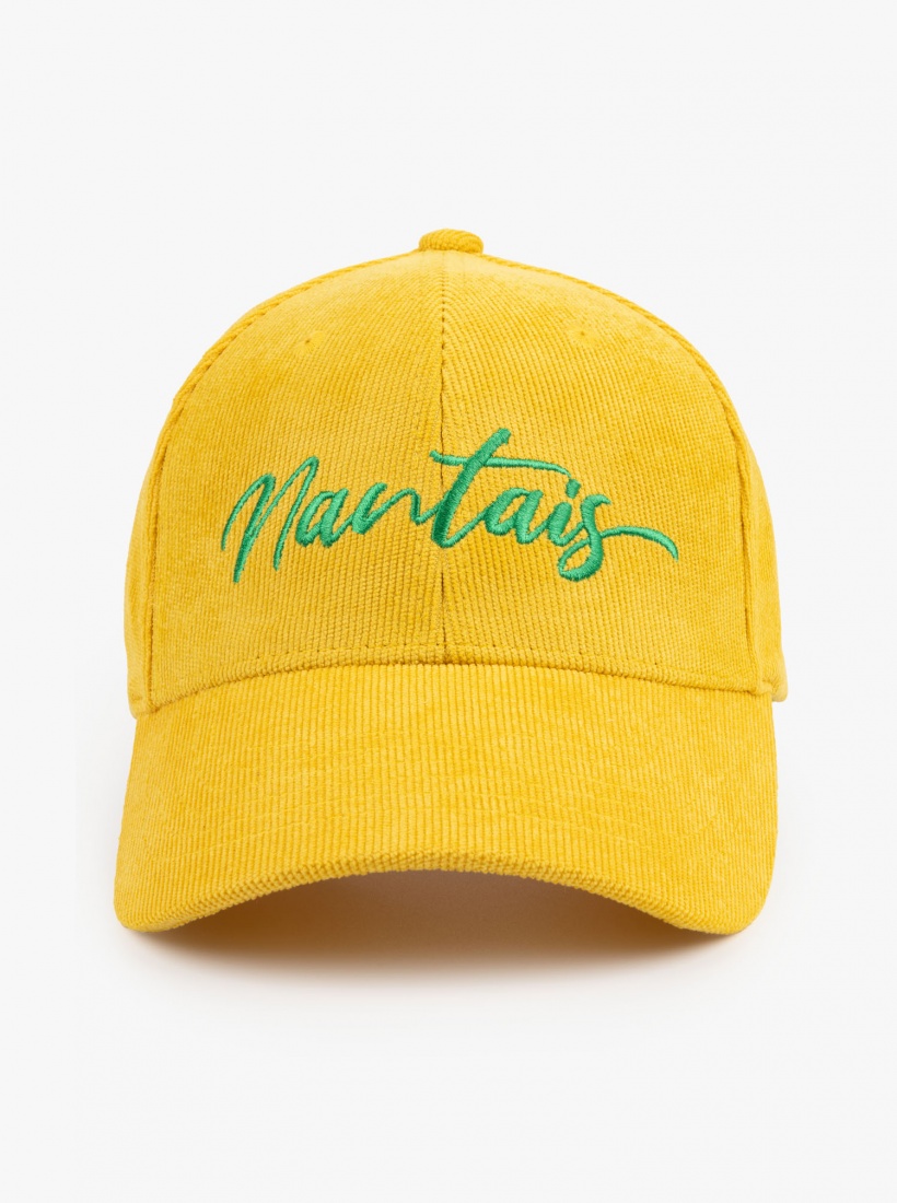 Casquette Velours Jaune Nantais
