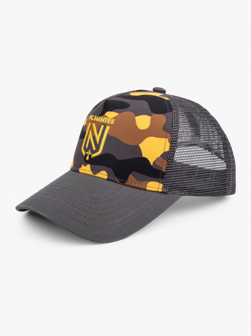 Casquette Logo Trucker Camo FC Nantes
