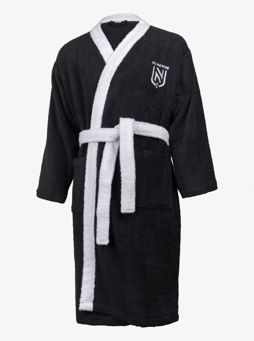 Peignoir Logo Noir Adulte FC Nantes